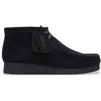 Clarks Veterschoen Women Wallabee EVO Boot Black Suede-Schoenmaat 41