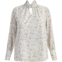 Faina Blouse goud / oudroze / zwart / offwhite