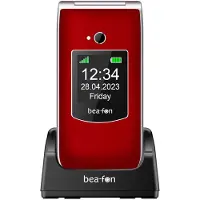 Beafon SL605 rood (2.40", 0.30 Mpx, 2G), Sleutel mobiele telefoon, Rood