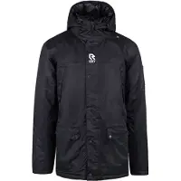 Robey Crossbar Parka Regenjas Zwart
