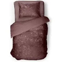 Eleganzzz Dekbedovertrek Crushed Velvet - rose 140x200/220cm