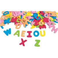 Colorations - alfabet letters foam, 150st.
