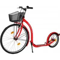 Kickbike Step City G4 Red + Basket