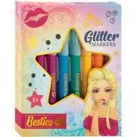 Grafix Besties Glitter markerset 8-delig