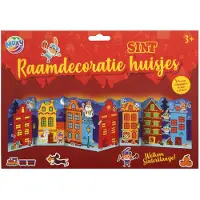 Creative Craft Lab Sint Raamdecoratie Huisjes