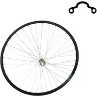 Falkx Voorwiel 28x1 1/2 zwart, Westwood profiel aluminium velg