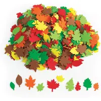 Colorations - gekleurde bladeren foam, 500st.