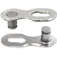 M-Wave kettingschakel fusion 1/2 x 11/128 staal 10s zilver