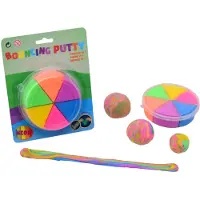 Johntoy Bouncing putty 6 neon-kleuren
