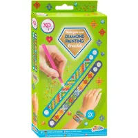 Grafix Diamond painting armbanden groen, 2st.