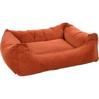 Flamingo Celeste - Mand Honden - Mand Celeste Rechthoekig + Rits Cognac 100x80x30cm - 1st - 135943 - 1st