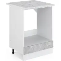 Vicco R-Line Ovenombouwkast – 60 cm, WB Marmer Beton