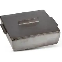 Dutchdeluxes Ovenschaal Rectangular Small Ceramic Platinum Matt