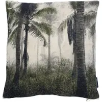Mars & More kussen fluweel palm groen 45x45cm*