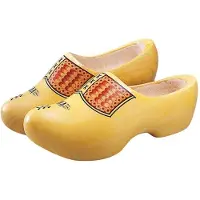 Gevavi VV Houten Klomp Geel | | Maat 24,5 cm