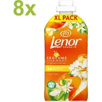 Lenor - Energize - Perfume Therapy - Orange & Verbena - Wasverzachter - 8x 1200ml - 384 Wasbeurten - XL PACK - Voordeelverpakking