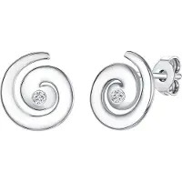 Lulu & Jane Oorbellen zilver
