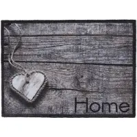 MD-ENTREE MD Entree - Deurmat - Schoonloopmat - Ambiance - Heart Home Wood - 50 x 70 cm