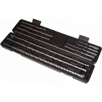 Mar-pol SDS+ 11 delig beton, steen boren set sds-plus gehard staal tungsten carbide tip