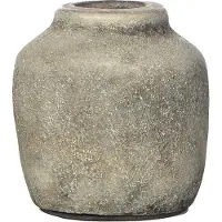 Still - Kleine Vaas - Tin - Grijs - 2 stuks - 9 x 9 cm