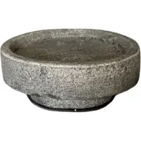 Still - Kaarsenstandaard - Op voet - Earth - Grijs - 12 x 5 cm