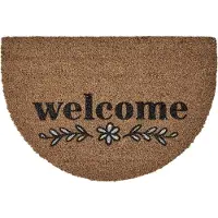 MD-ENTREE MD Entree - Deurmat - Kokosmat - Finesse - Welcome Flower - 40 x 60 cm