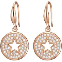 Lulu & Jane Oorbellen rose-goud