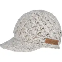 Shakaloha Gebreide Wollen Muts Heren & Dames Beanie Hat van schapenwol met polyester fleece voering - Booz Beanie Beige Unisex - One Size Wintermuts