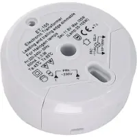Transmedia Ronde halogeen transformator 12 Volt. - 35 tot 105 Watt