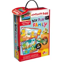 Lisciani Montessori 6-delige Dierenpuzzel