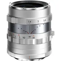 Thypoch Full-frame Simera 28mm F/1.4 voor Fujifilm X mount, zilver