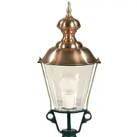 Ks Verlichting Ronde, nostalgische lantaarn lamp Berghuizen K4A 1409