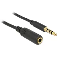 DeLOCK Jack verlengkabel - Jack 3,5 mm male naar Jack 3,5 mm female - Stereo