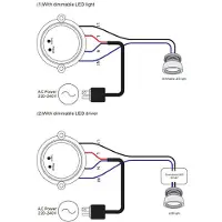 HOFTRONIC™ Draadloze LED Ontvanger - Maximaal 100 Watt vermogen - IP20 - 2 jaar garantie