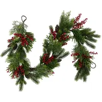 Intratuin Guirlande Ceder Groen Met Bes 153 Cm