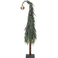 Intratuin Decoratieboom Gnoom Groen / Goud D 18 H 70 Cm