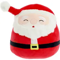 Unique living Kerstkussen Xmas Icons Kerstman Rood 40 X 40 X 10 Cm