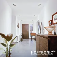 HOFTRONIC™ Mallorca dubbele LED inbouwspot vierkant - Kantelbaar - 6000K Daglicht wit - GU10 - 5 Watt - Rechthoekig - GU10 verwisselbare lichtbron - Plafondspot
