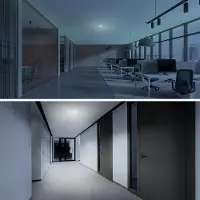 HOFTRONIC™ Parvos - LED Noodverlichting Inbouwspot - Wit - 1,6 Watt 330 Lumen - Wand/Plafond - Autotest-functie & Testknop - Verwisselbare Lens - 6500K Daglichtw