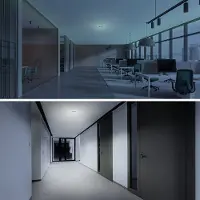 HOFTRONIC™ Parvos - LED Noodverlichting Inbouwspot - Zwart - 1,6 Watt 330 Lumen - Wand/Plafond - Testknop - Verwisselbare Lens - 6500K Daglichtwit Licht