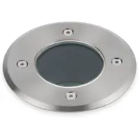 HOFTRONIC™ Maisy dimbare LED Grondspot rond RVS excl. lichtbron IP67 straal waterdicht 3 jaar garantie Grondspot buiten 230V