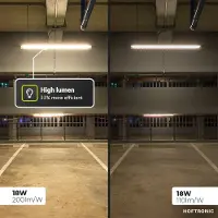 HOFTRONIC™ LED TL buis 120 cm - T8 (G13) - 18 Watt - 3600 Lumen - 200lm/W - High Lumen - vervangt 120W (120W/840) - 4000K - flikkervrij