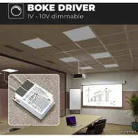 HOFTRONIC™ Dimbare LED Paneel transformator - 40W - Boke driver - DC connector - LED trafo - IP20 voor binnen