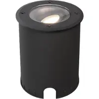 HOFTRONIC™ Set van 9 Lilly dimbare LED Grondspot - Kantelbaar - Overrijdbaar - Rond - 4000K neutraal wit - IP67 waterdicht - 3 jaar garantie - Zwart Grondspot bu