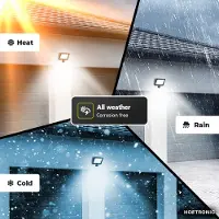 HOFTRONIC™ Lumos LED Breedstraler met bewegingssensor en schemerschakelaar - 50W 4770lm - 6500K - IP65 - vervangt 250W - 2 jaar garantie