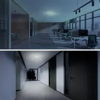 HOFTRONIC™ Locus - LED Noodverlichting Downlight - Inbouwspot - Zwart - 2 Watt 300 Lumen - Wand/Plafond - Testknop - Verwisselbare Lens - 6500K Daglichtwit Licht