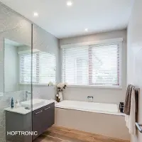 HOFTRONIC™ Set van 3 smart LED inbouwspots Rome - RVS - 6 Watt - WiFi & Bluetooth - RGBWW - IP44 - Dimbaar via app - Kantelbaar