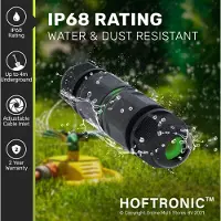 HOFTRONIC™ 5x Kabelverbinder - IP68 - Waterdicht - Gereedschapsloze installatie - Koppelstuk