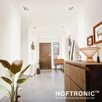 HOFTRONIC™ Mallorca dubbele LED inbouwspot - Kantelbaar - 4000K Neutraal wit - GU10 - 5 Watt - Rechthoekig - GU10 verwisselbare lichtbron - Plafondspot voor binn