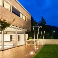 HOFTRONIC™ 9x Ramsay dimbare LED Grondspot Vierkant RVS excl. lichtbron IP67 straal waterdicht 3 jaar garantie Grondspot buiten 230V